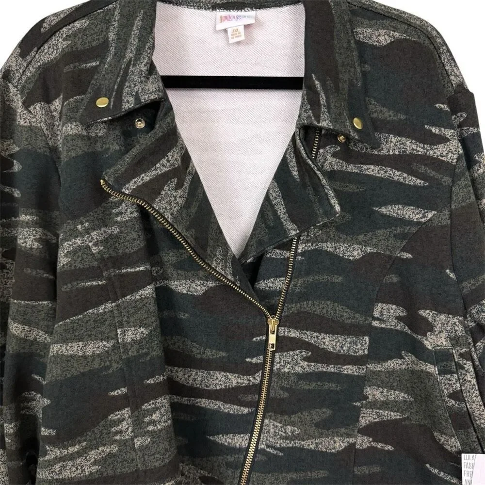 Lularoe Presley Moto Jacket - Size 3XL